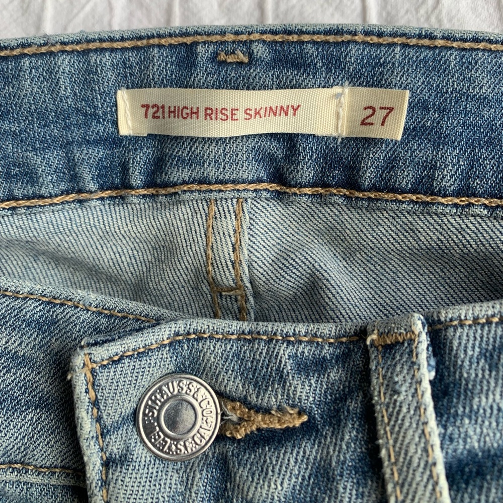 Levis 721 high rise skinny - Picture 11 of 12